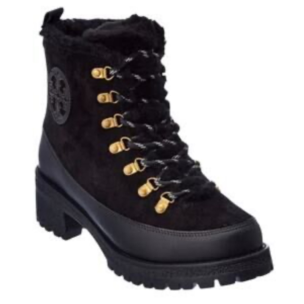 Tory Burch Black and Gold Women's size 6.5 Boots they are new !